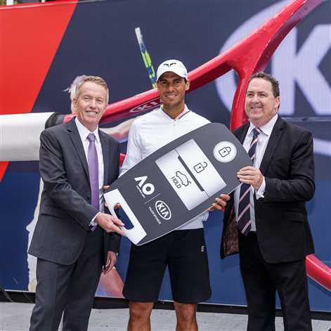 Kia Motors i Rafael Nadal ponownie na Australian Open